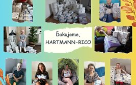 Poďakovanie spoločnosti HARTMANN-RICO, spol s.r.o.