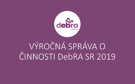 Výročná a finančná správa DebRA SR za rok 2019