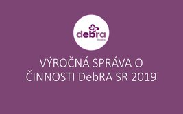 Výročná a finančná správa DebRA SR za rok 2019