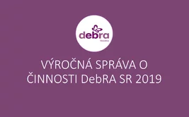 Výročná a finančná správa DebRA SR za rok 2019