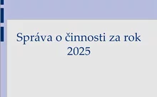 Výročná a finančná správa DebRA SR za rok 2025
